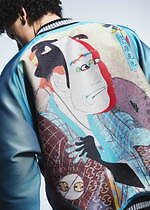 ISSEY MIYAKE / 横尾忠則　シルクスカーフ シルクスカーフ BACK TATOO - 横尾忠則オンラインショップ