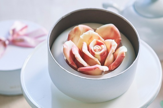 花屋が作る 7色のバラ バレンタイン限定チョコレート フルーティーな花束チョコなどカレンドから発売 ファッションプレス