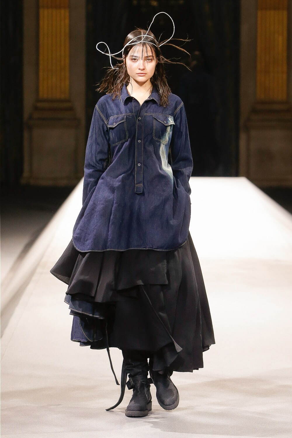 ヨウジヤマモト(Yohji Yamamoto) 2022-23年秋冬ウィメンズコレクション  - 写真3