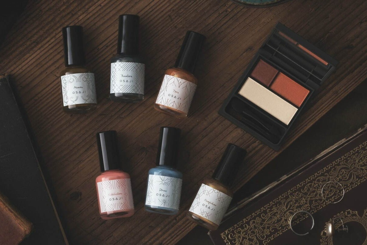 アイシャドー｜オサジ2022年夏コスメ、“お守りの石・ソーダ水”イメージネイル＆ヴィンテージカラーアイシャドウ