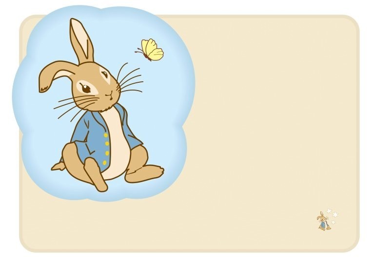 ブランケットインクッション 3,850円
BEATRIX POTTER(TM) (C) Frederick Warne & Co.,2022 All Rights Reserved.