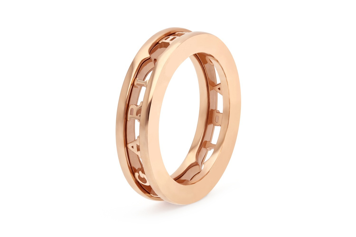 ヒロポン BVLGARI ホワイトゴールドZERO1 　ダブルロゴ　#7 top.jpg