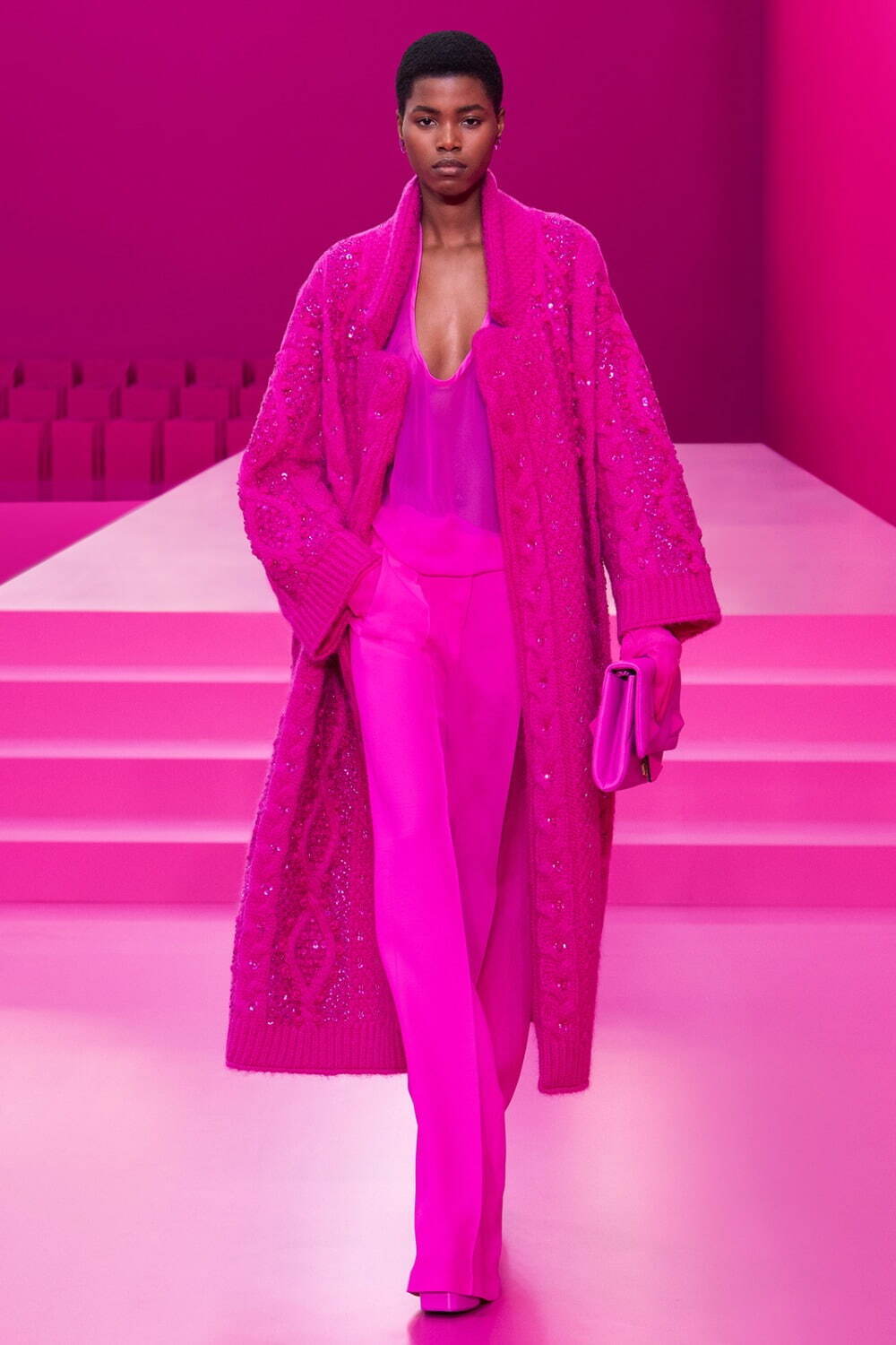 ヴァレンティノ ピンク PP コレクション 2022-23年秋冬<span>コレクション</span> - 写真35