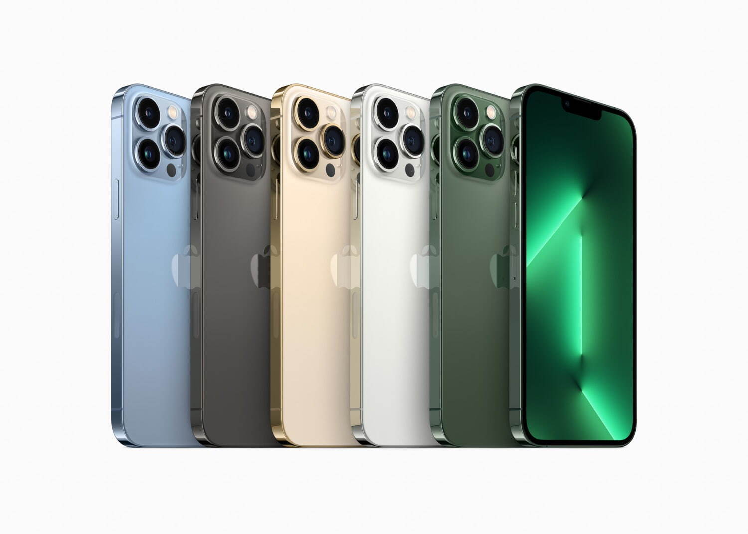 アップル「iPhone 13 / 13 Pro」に新色グリーンが登場｜写真2