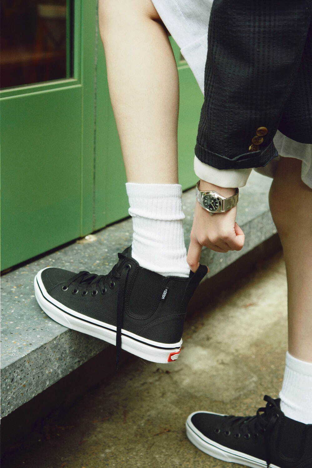 VANSハイカットスニーカー