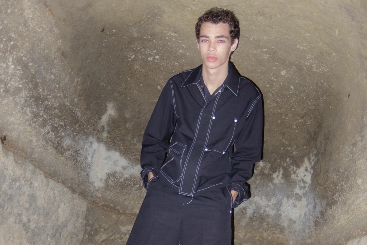 TTT MSW レギュラーカラーシャツ Mサイズ 日本製 TTTMSW/ティー】Open coller shirt（シャツ/ブラウス）｜TTT MSW