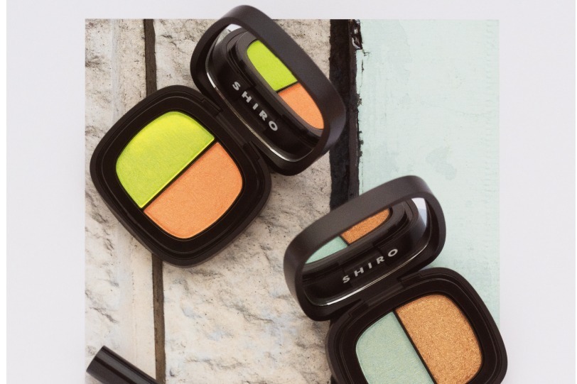 SHIRO22年春コスメ、“ピスタチオ×オレンジ”の限定アイシャドウ＆ゴールドアイライナーなど