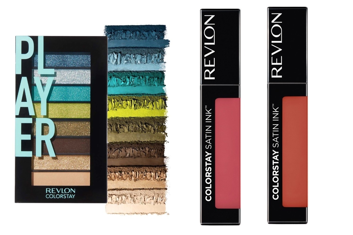 レブロン22年夏コスメ、“アクアグリーン系”人気アイパレが限定復刻＆くすみローズ系リップも