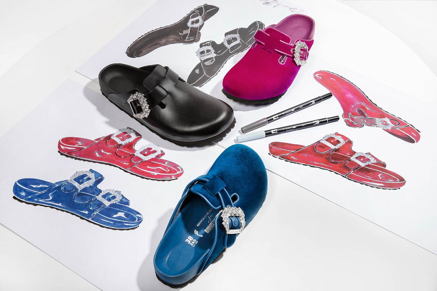 ビルケンシュトック(BIRKENSTOCK), マノロ ブラニク(Manolo Blahnik) アリゾナ｜写真14