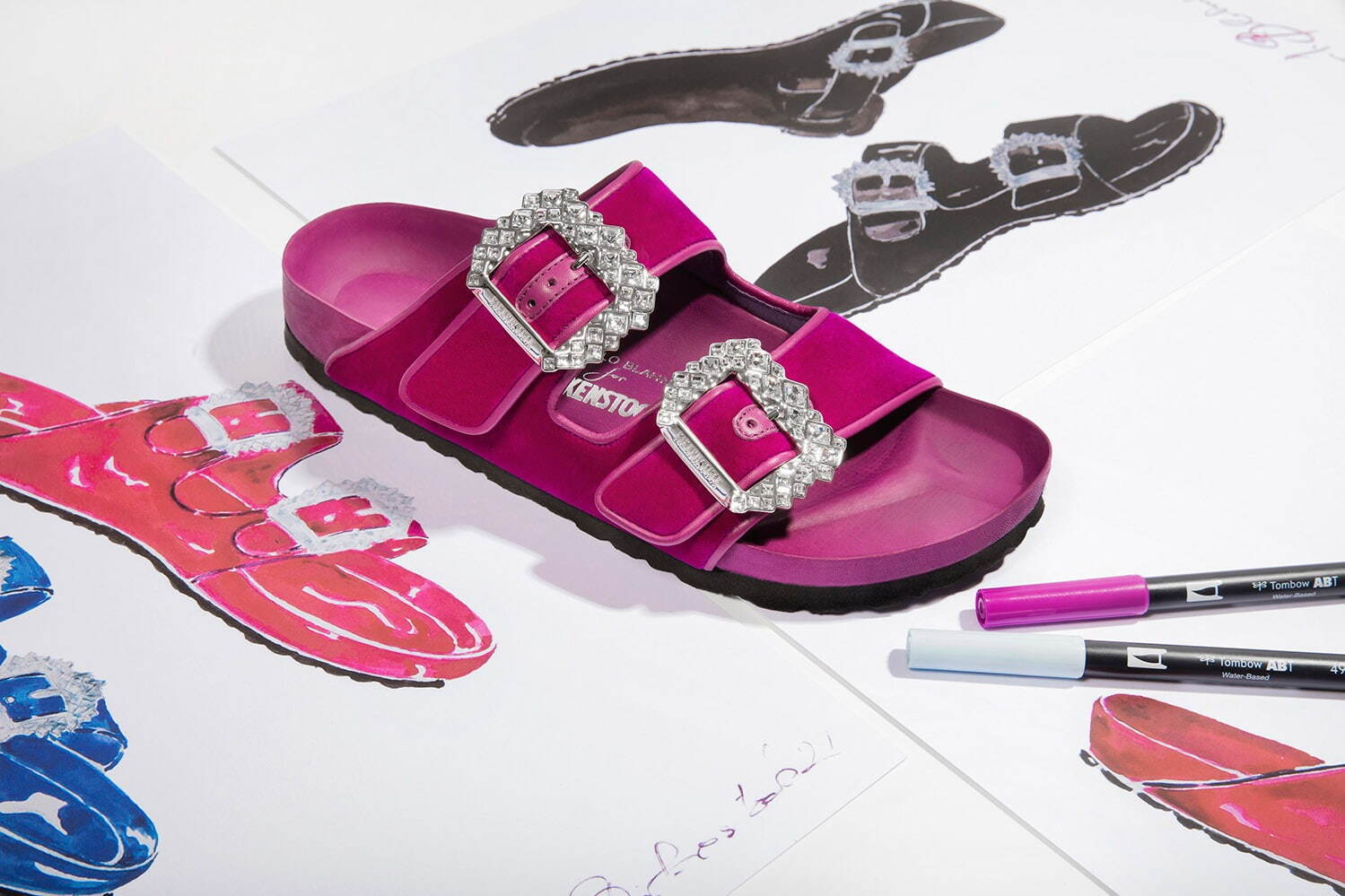 ビルケンシュトック(BIRKENSTOCK), マノロ ブラニク(Manolo Blahnik) アリゾナ｜写真15