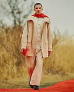 イレニサ 2022-23年秋冬コレクション、“朱”が持つ神聖さを閉じ込めて｜写真7