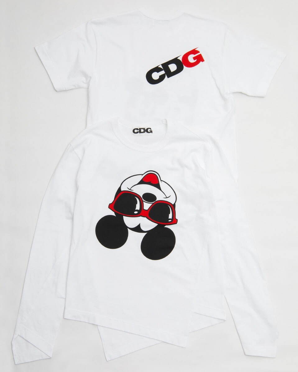 コム デ ギャルソンの Cdg ストリートなミッキーマウス モチーフのtシャツ シンプルロゴバッグ ファッションプレス