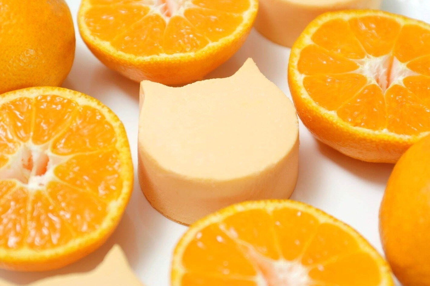 「ねこ形チーズケーキ」