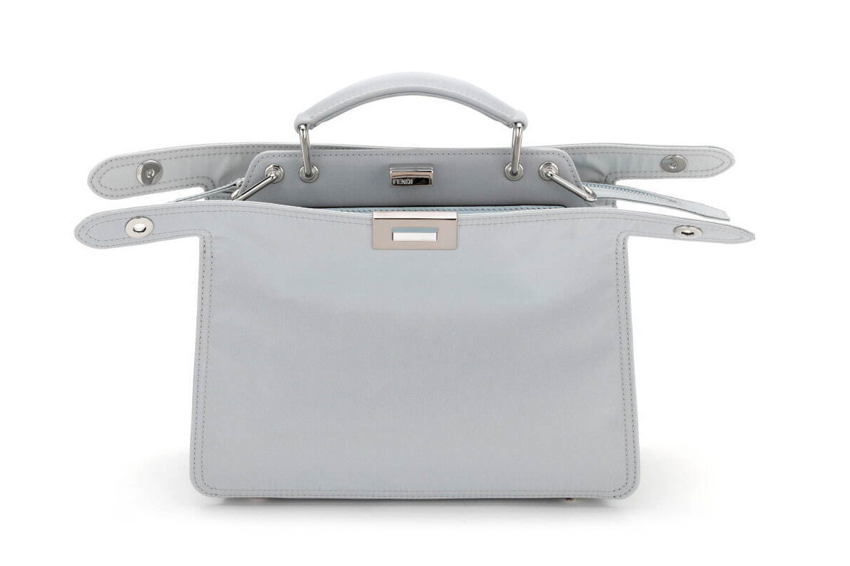 フェンディのバッグ「ピーカブー アイシーユー」新色“花や空”のパステルカラー、マットなナイロン素材