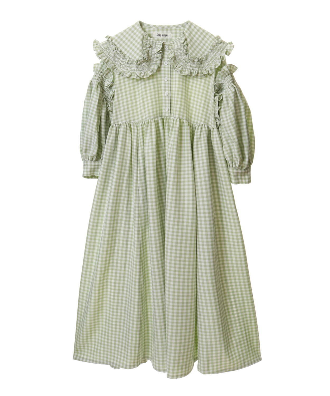 BIG FRILL COLLAR DRESS 26,400円※2022年5月3週入荷予定