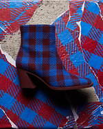 カンペール2022年春色ヒールシューズ、パステルカラーローファー＆ギンガムチェックブーツ｜写真35