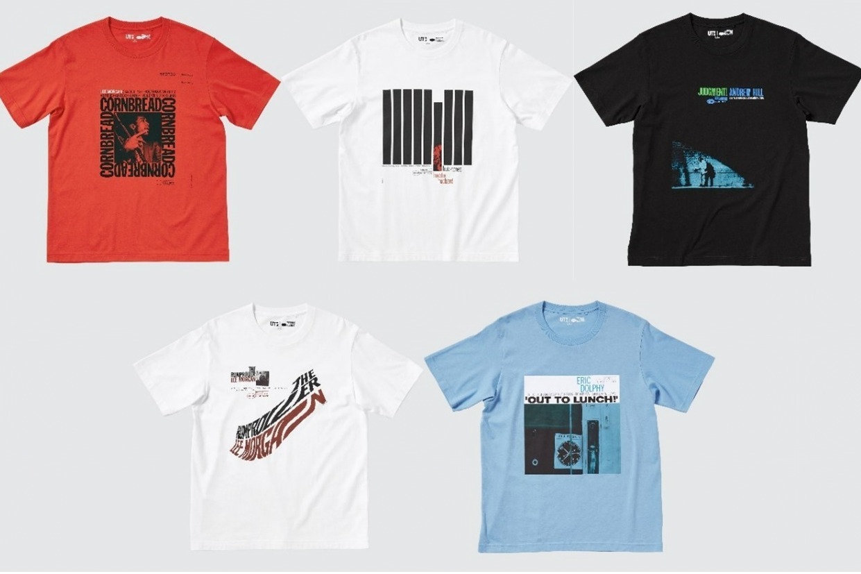 ブルーノート＆ユニクロ「UT」Tシャツコレクション、ジャズミュージックの名盤がTシャツに