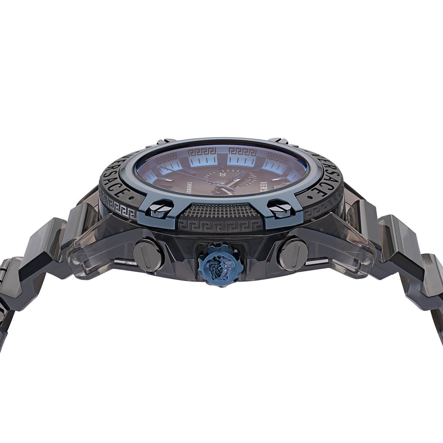 ヴェルサーチェの腕時計「アイコン アクティブ」新色、カモフラージュ 