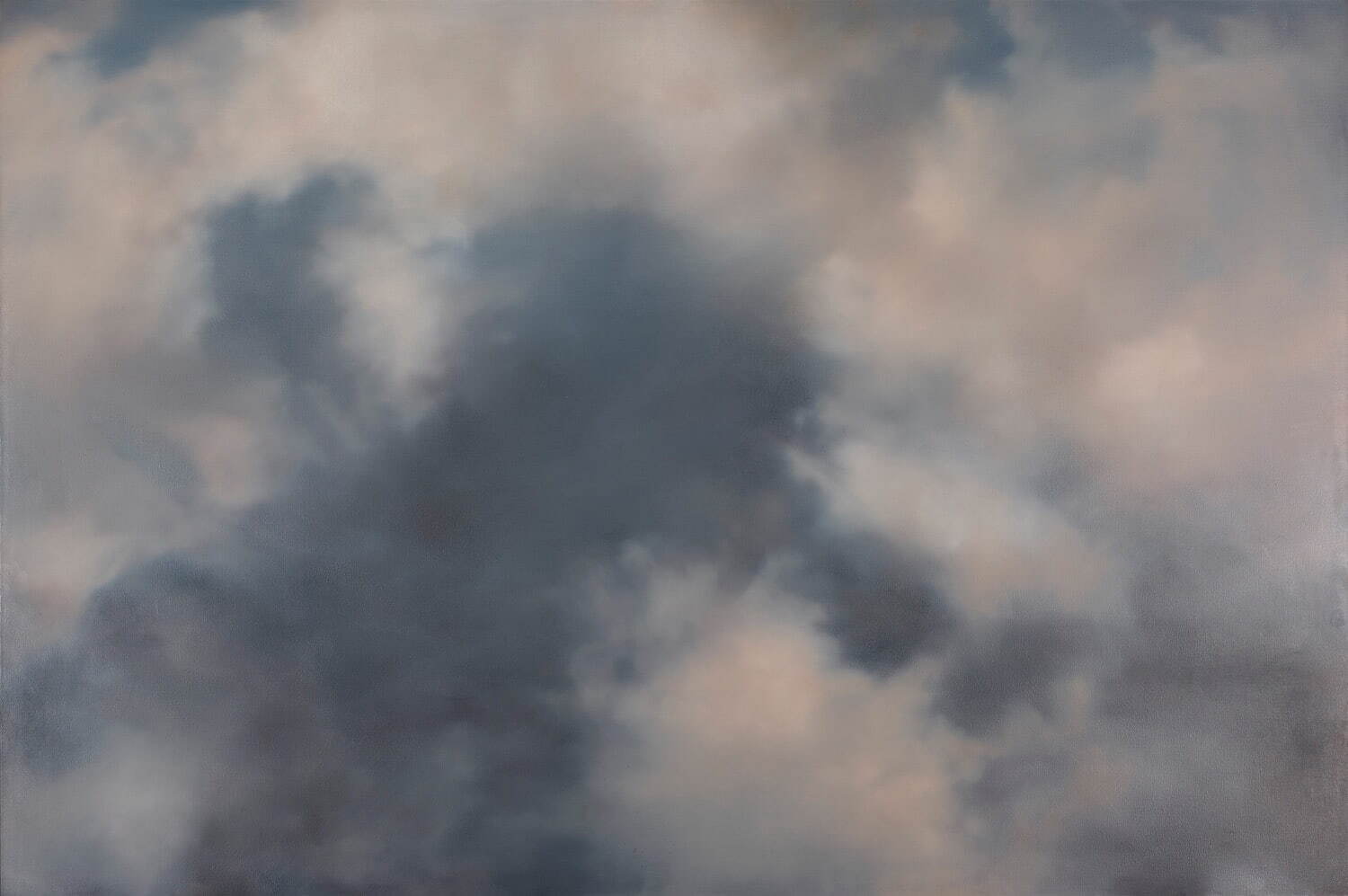 ゲルハルト・リヒター《雲》1970年 油彩・カンヴァス フォルクヴァング美術館