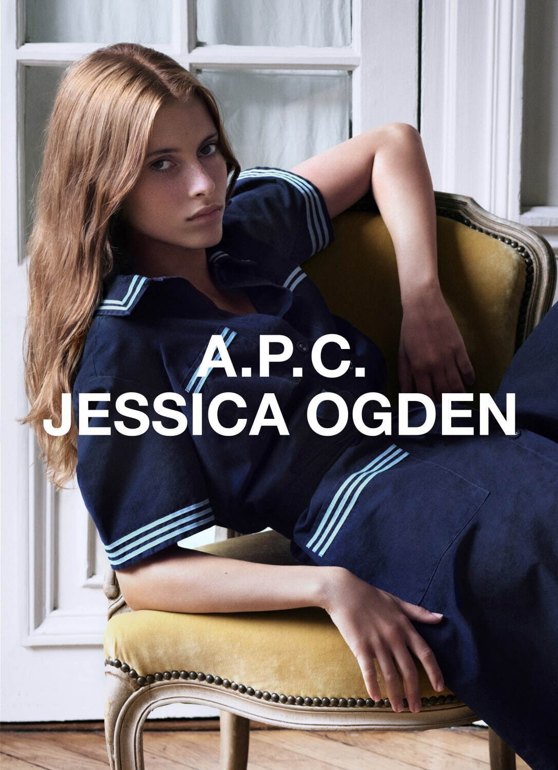 写真26/32｜A.P.C. “セーラー襟”ワンピース＆ドット柄シャツ、ジェシカ