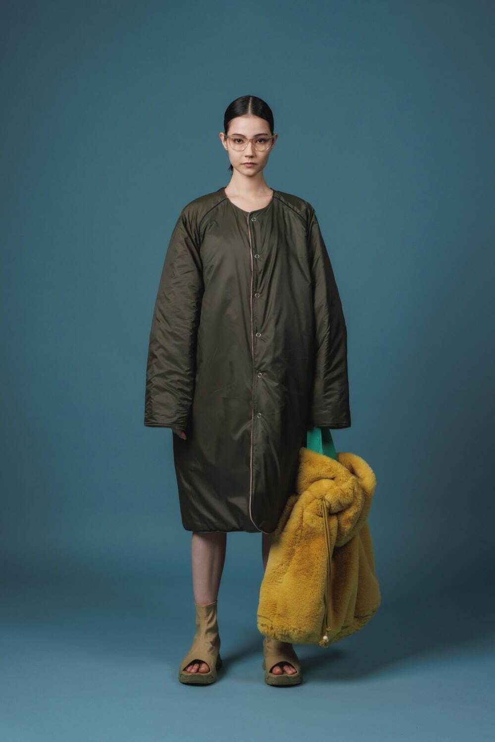 ノントーキョー 2022-23年秋冬｜ スタンド/ノーカラーコート