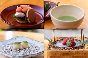 ハイアット リージェンシー 京都"和"アフタヌーンティー、桜のチーズケーキや宇治抹茶タルト|写真4