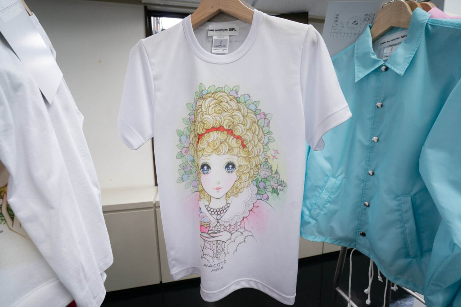 コム デ ギャルソン・ガール×高橋真琴“少女画”のTシャツ＆ジャケット