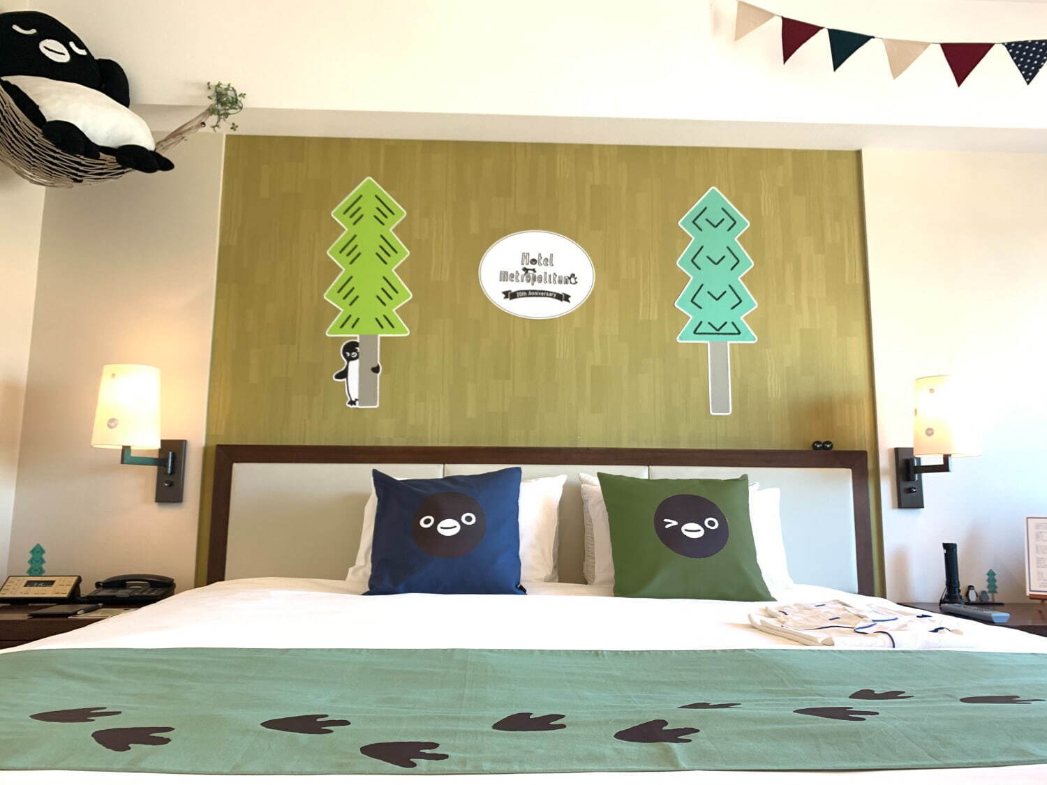 Suicaのペンギン「ビーチ＆リゾート」宿泊ルームがホテルメトロポリタンに、Tシャツ＆朝食つき｜写真5