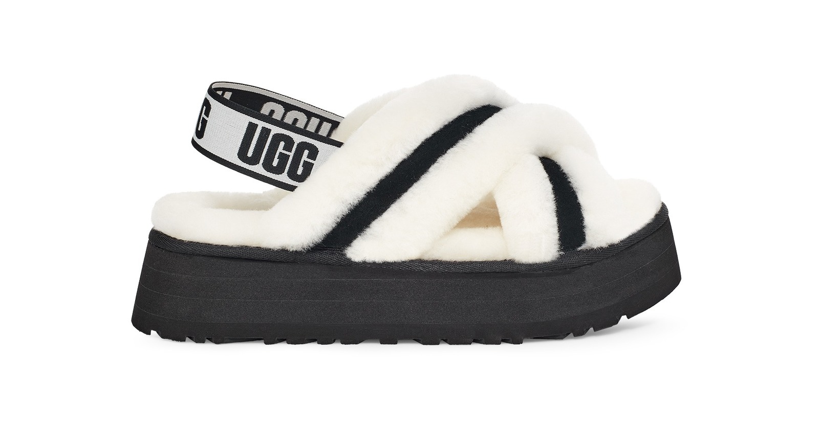 UGG MAXICHECKS 厚底 パフサンダル アグ新作