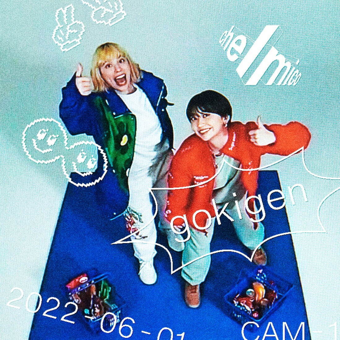 chelmico 最新アルバムCD『gokigen』初回限定盤(CD＋DVD) 4,620円