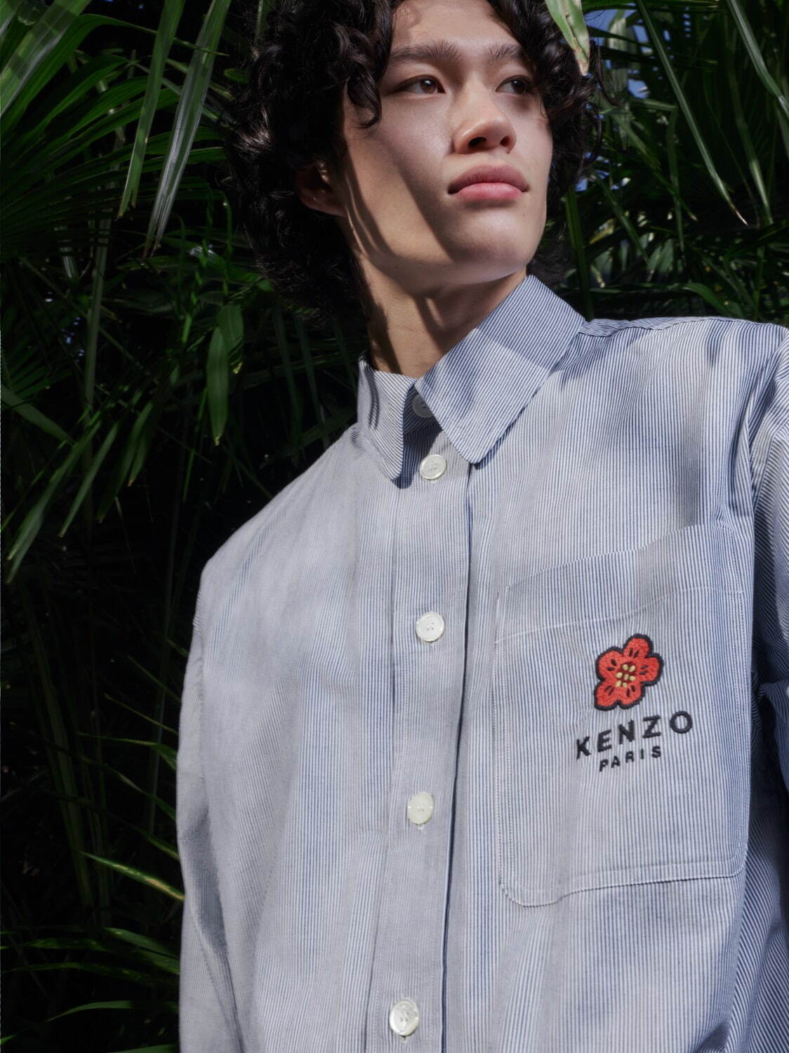 ケンゾー NIGO手がけるデニムウェア、“ボケの花”刺繍を施した国産デニムジャケットやパンツなど｜写真14
