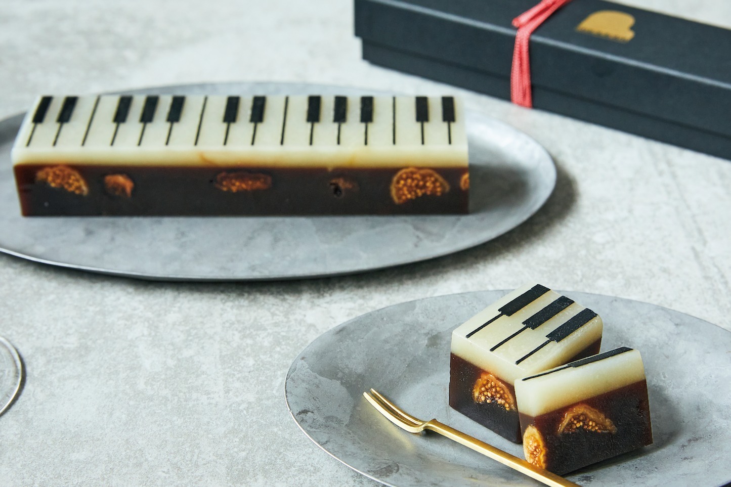 エスプレッソ｜ピアノの和菓子「ジャズ羊羹」を楽しむカフェ＆ギャラリー「ミチカケ」京都に、黒糖あんこの限定メニューも