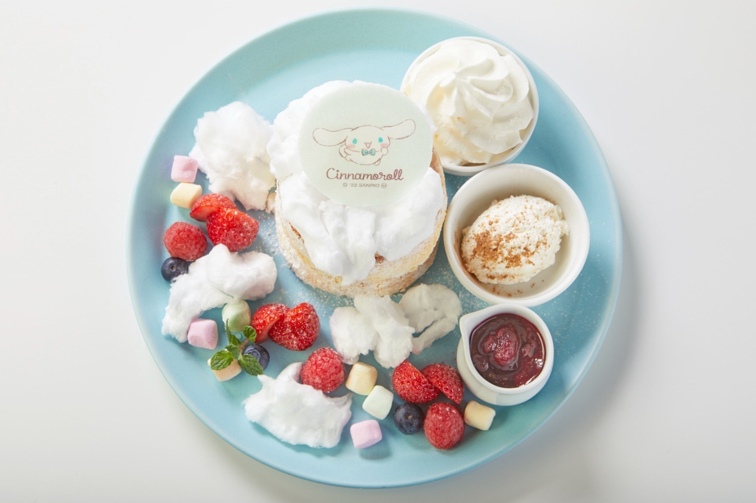 パンケーキ専門店バター×サンリオキャラクターズ、ふわふわパン
