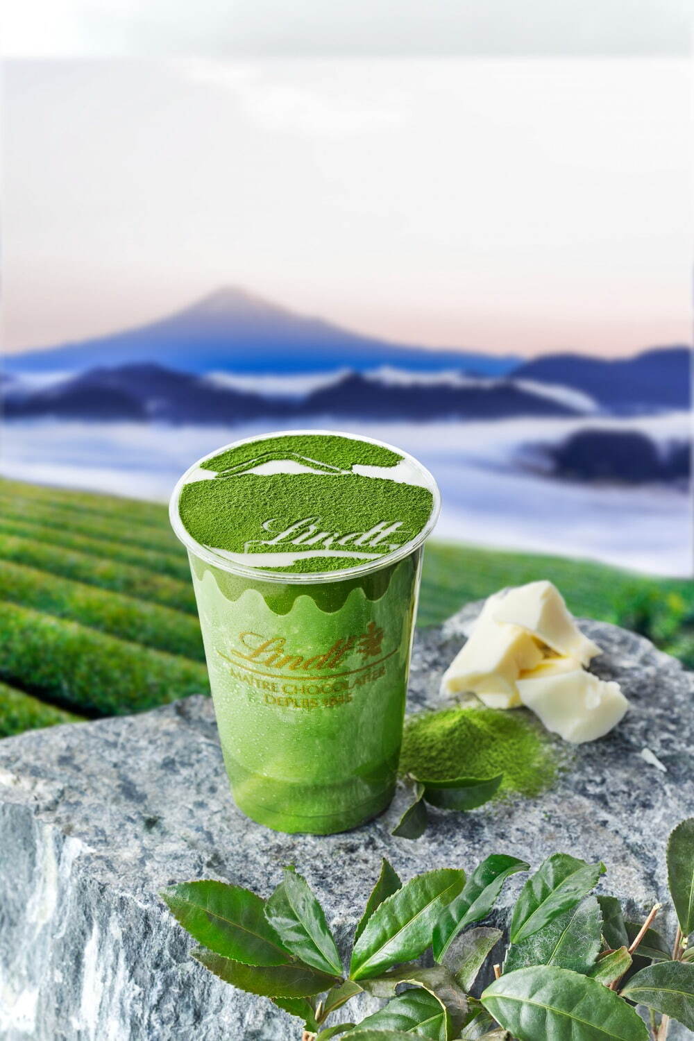 リンツ“至極の濃い”抹茶チョコレートドリンク、ぷるぷる抹茶パンナコッタ＆濃厚ホワイトチョコ｜写真1