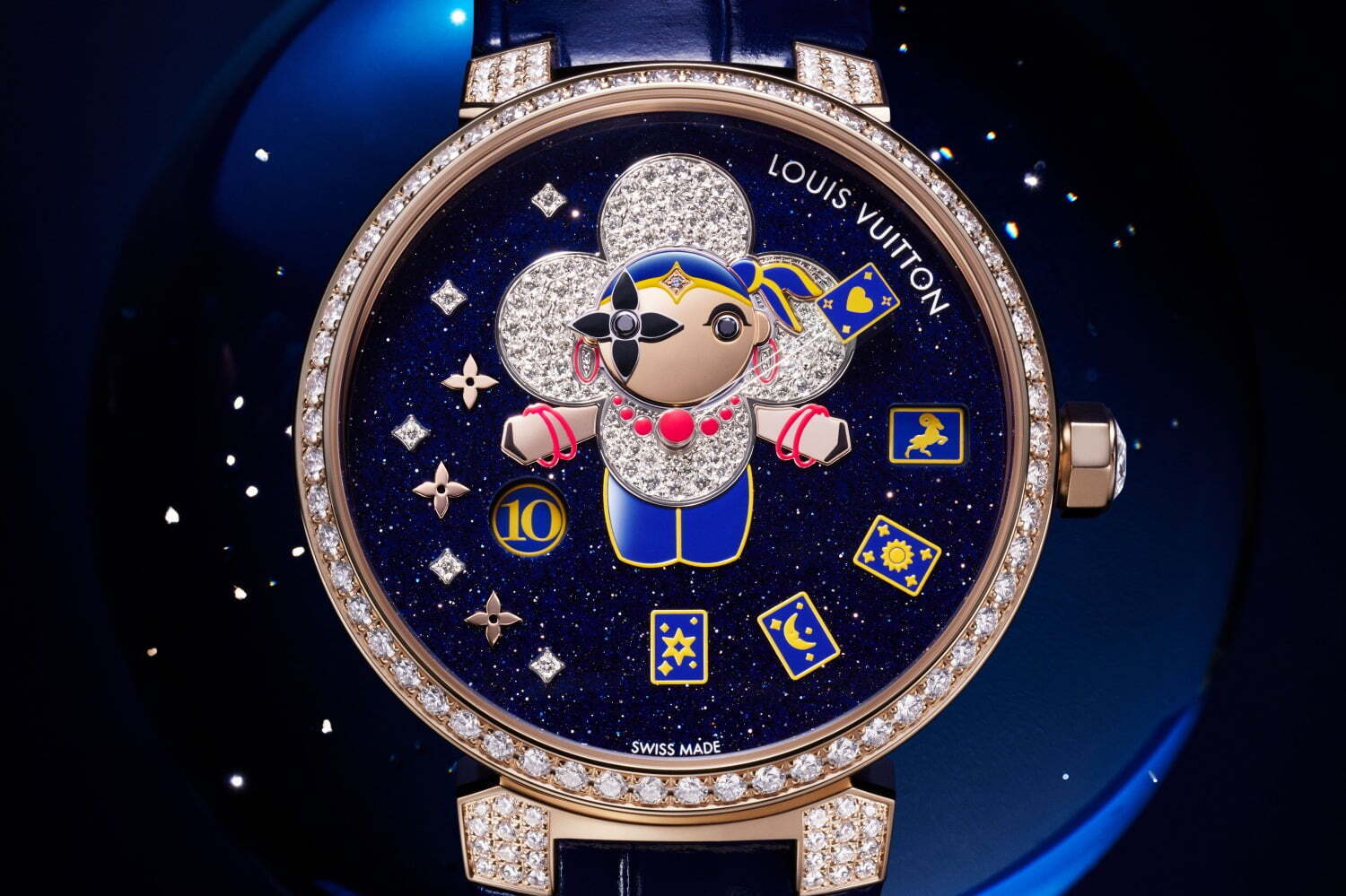 ルイ・ヴィトン「タンブール」新作腕時計、ケース一体型の薄型