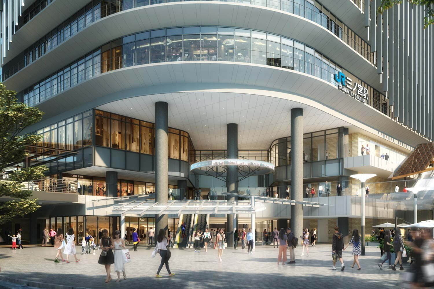 大型商業施設｜JR三ノ宮駅に新駅ビルが誕生、商業施設やホテルを整備 - 神戸三宮の再開発“6駅が繋がる”まちづくり