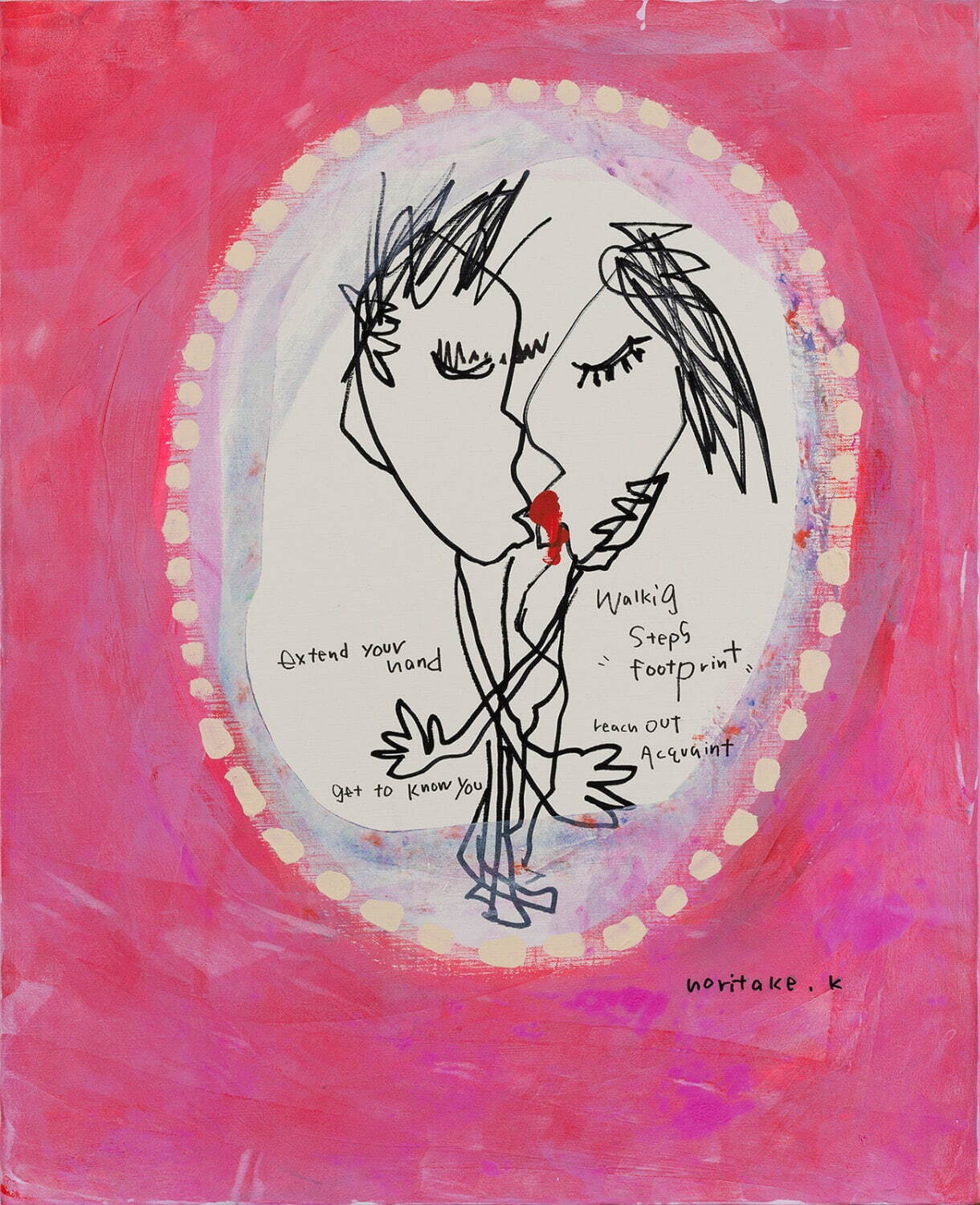 《Walking footsteps 歩み》2018年