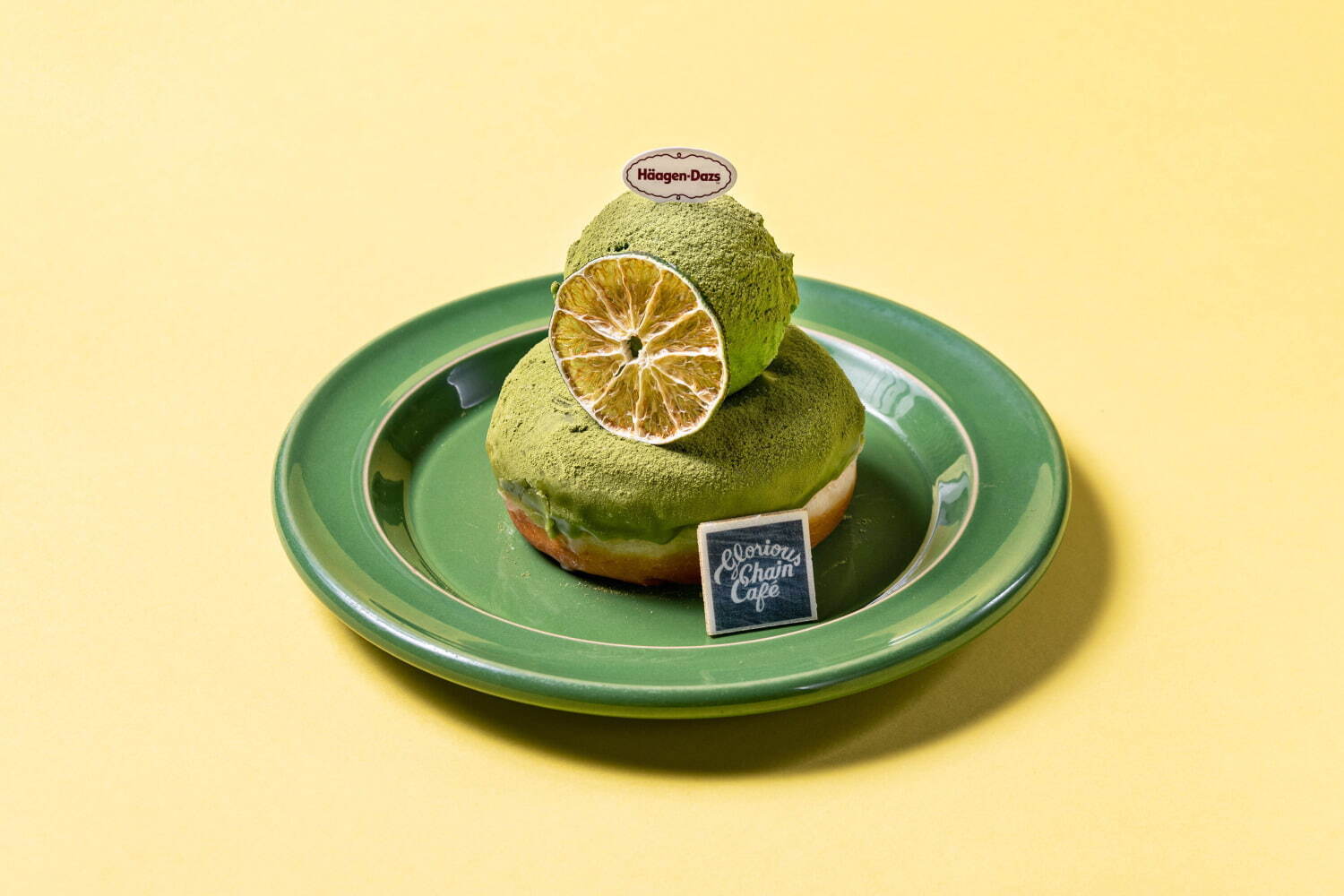 ＜グロリアスチェーンカフェ 渋谷＞“ハーゲンダッツの抹茶アイス”を使った限定デザート