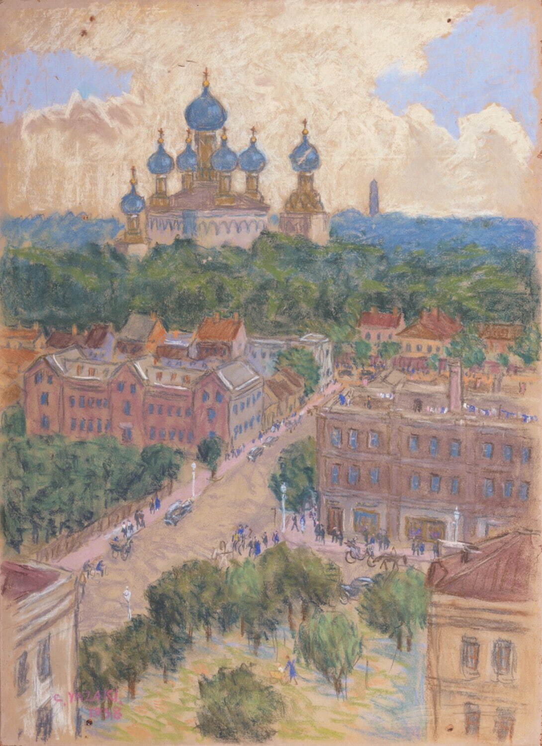 横須賀美術館 世界を巡ったパステル画 汐入出身・矢崎千代二の回顧展 | 横須賀・三浦 | タウンニュース
