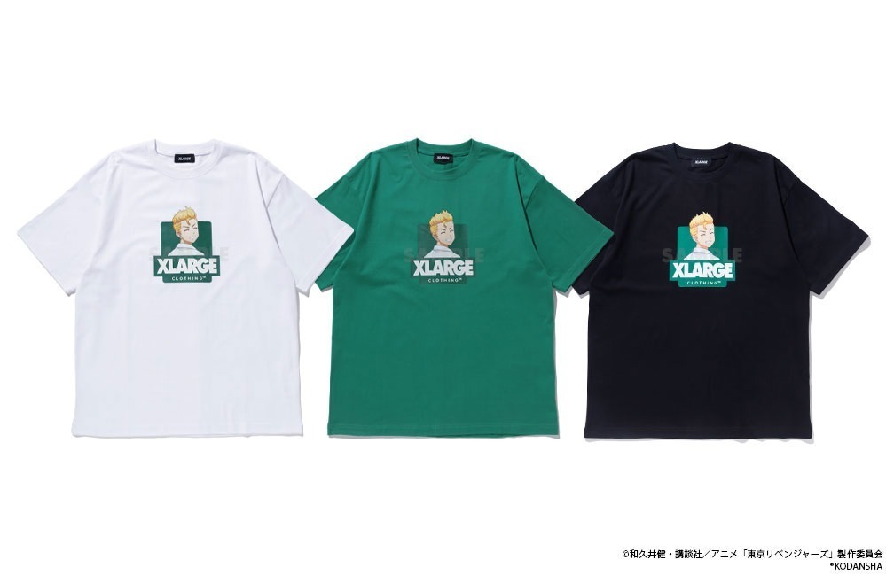 XLARGE TOKYO REVENGERS TAKEMICHI SS TEE 6,050~