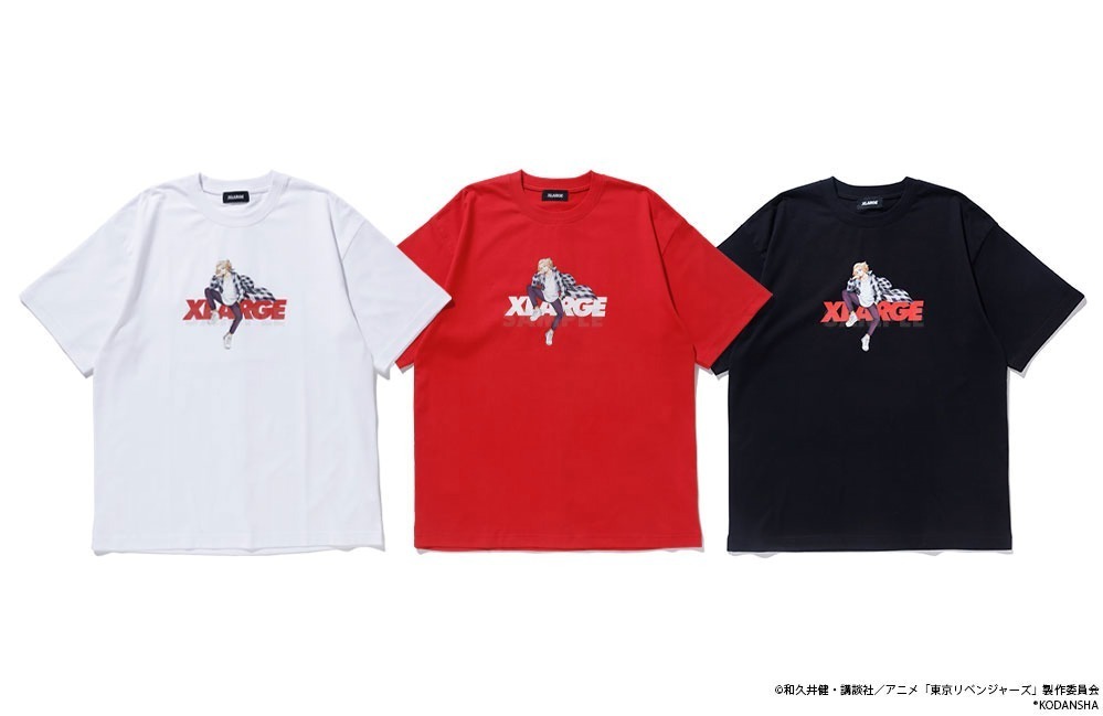 XLARGE TOKYO REVENGERS MIKEY SS TEE 6,050~