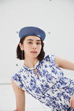 スナイデル22年夏の新作ワンピース、フリルカラーのAラインドレスやストライプ柄シャツワンピ｜写真20