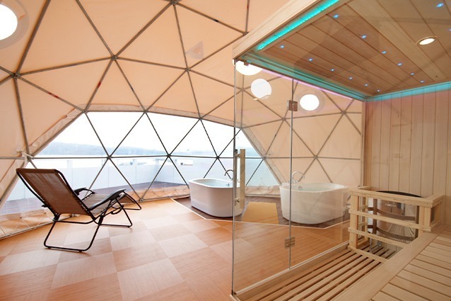 グランピング｜サウナ＆天然温泉付きグランピング施設「ファームグランピング京都天橋立」海を一望できる贅沢BBQも