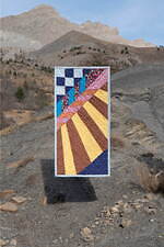 A.P.C.“アンデス文化着想”の幾何学模様キルト＆カラフルクッション｜写真2