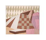 A.P.C.“アンデス文化着想”の幾何学模様キルト＆カラフルクッション｜写真21