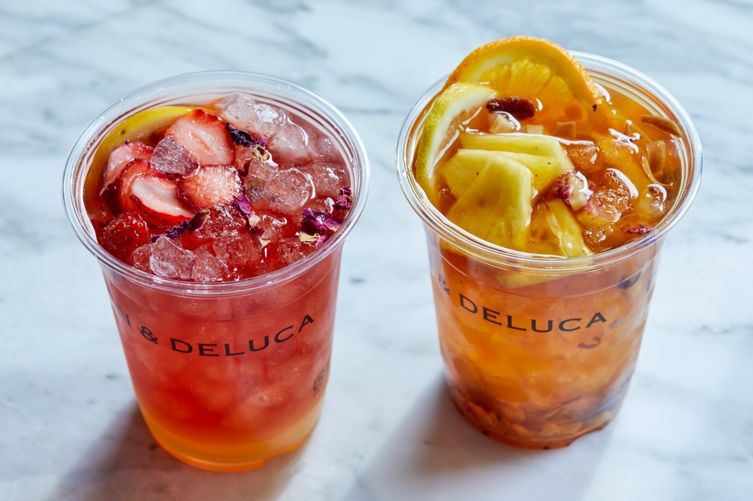 ディーン＆デルーカの期間限定ドリンク、ローズ×いちごのレモネードや柑橘香るフルーツティー