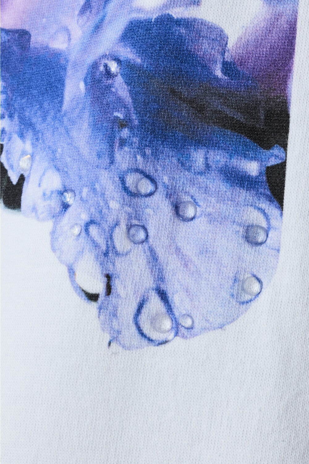 タエ アシダのフラワーフォトTシャツ“雫のように”輝くラインストーン、芦田多恵が撮り下ろし｜写真17