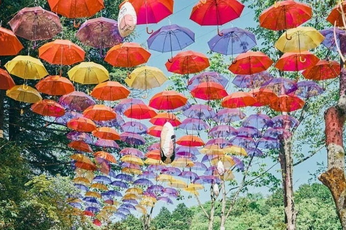 ムーミンバレーパーク(メッツァ)「ムーミン谷とアンブレラ」