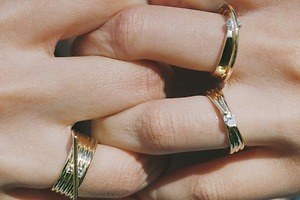 ジュエリーブランド「テラ」デビュー、“天然の輝き”をもつ合成ダイヤモンドのモダンなリング