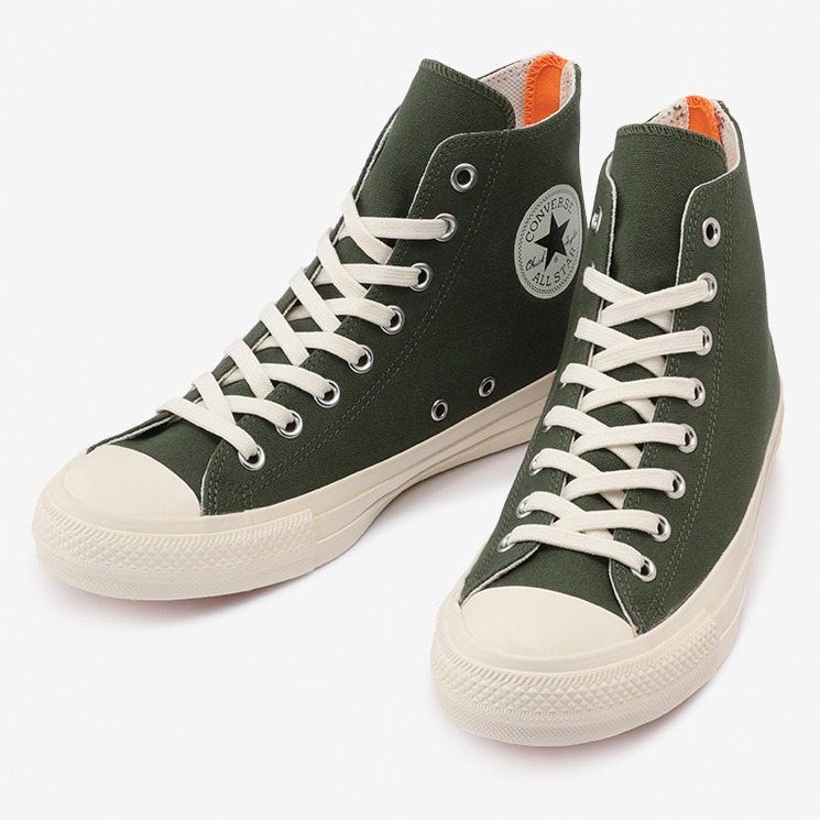 コンバース「オールスター 100」バックジップ仕様の新作スニーカー、オレンジやイエローの差し色 ファッションプレス converseオールスター イエロー